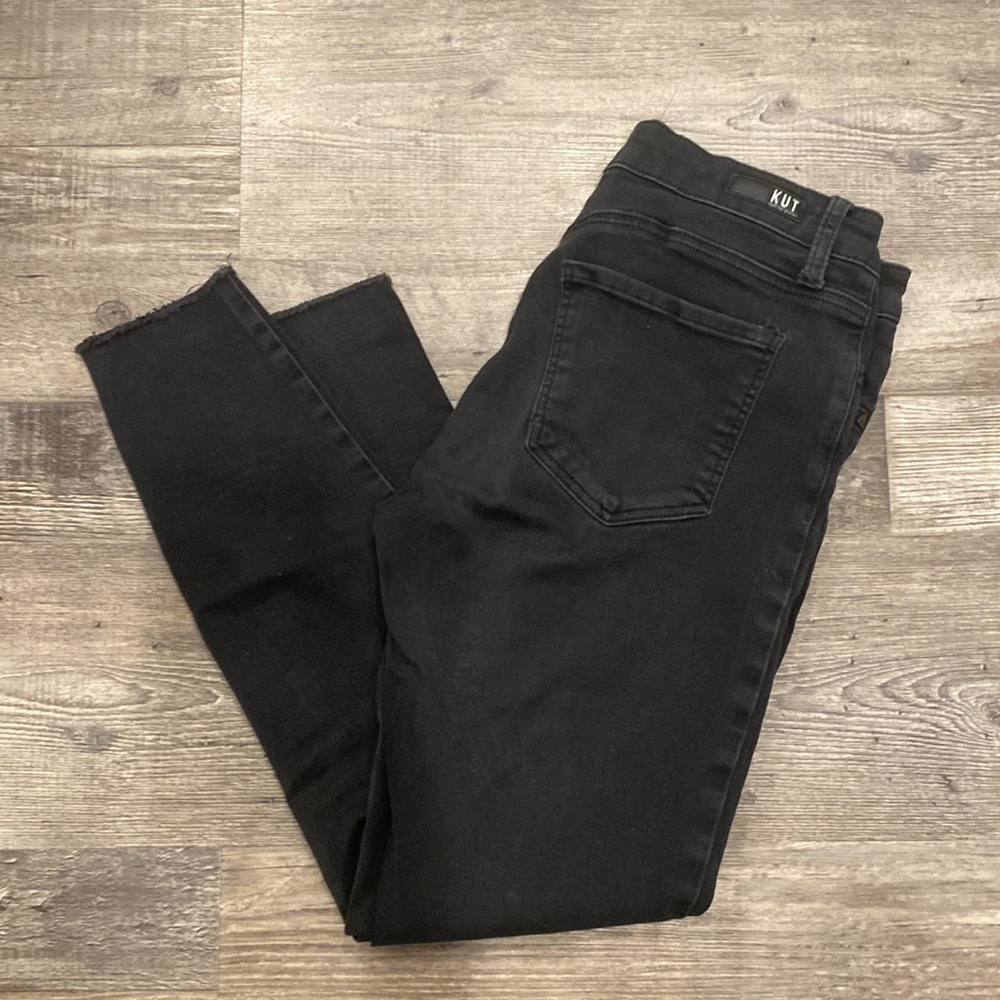 KUT from the Kloth black jeans size 6